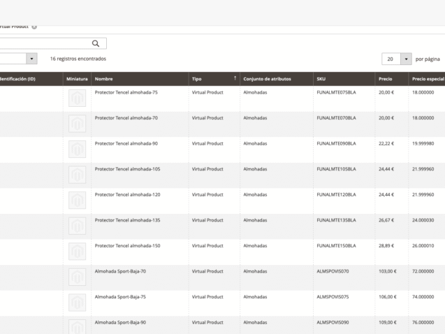 Cómo convertir productos virtuales en productos simples en Magento 2