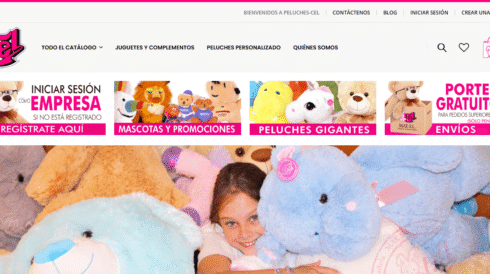 Peluches Cel web